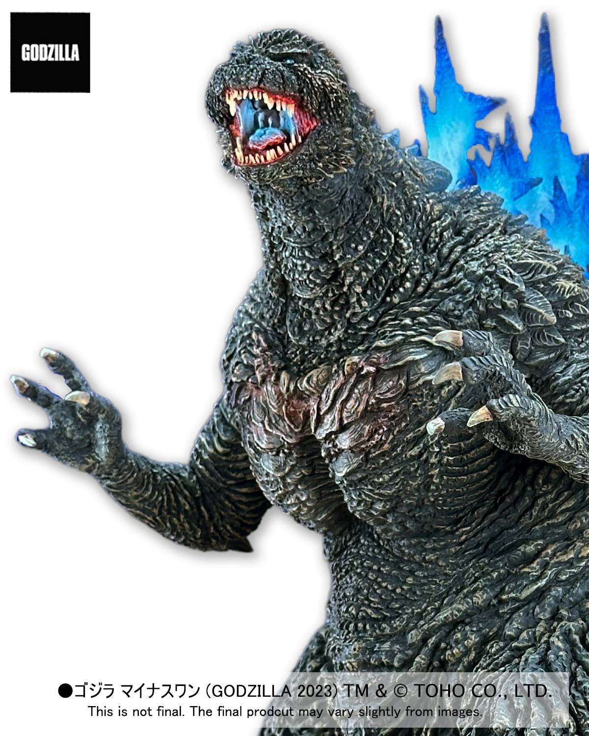 EZHobi Alpha Kaiju Series Godzilla Minus One Heat Ray Glow in the Dark Ver