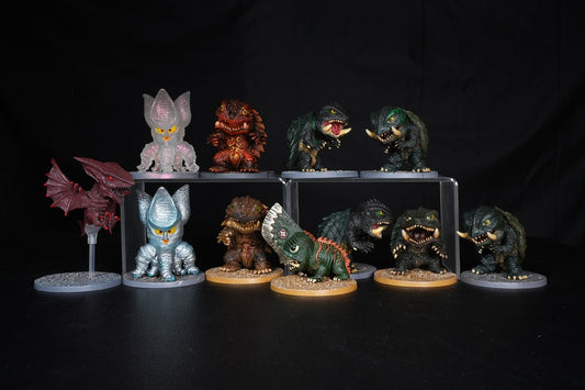 EZHobi Eggmon Gamera Box of 18 including secret figures