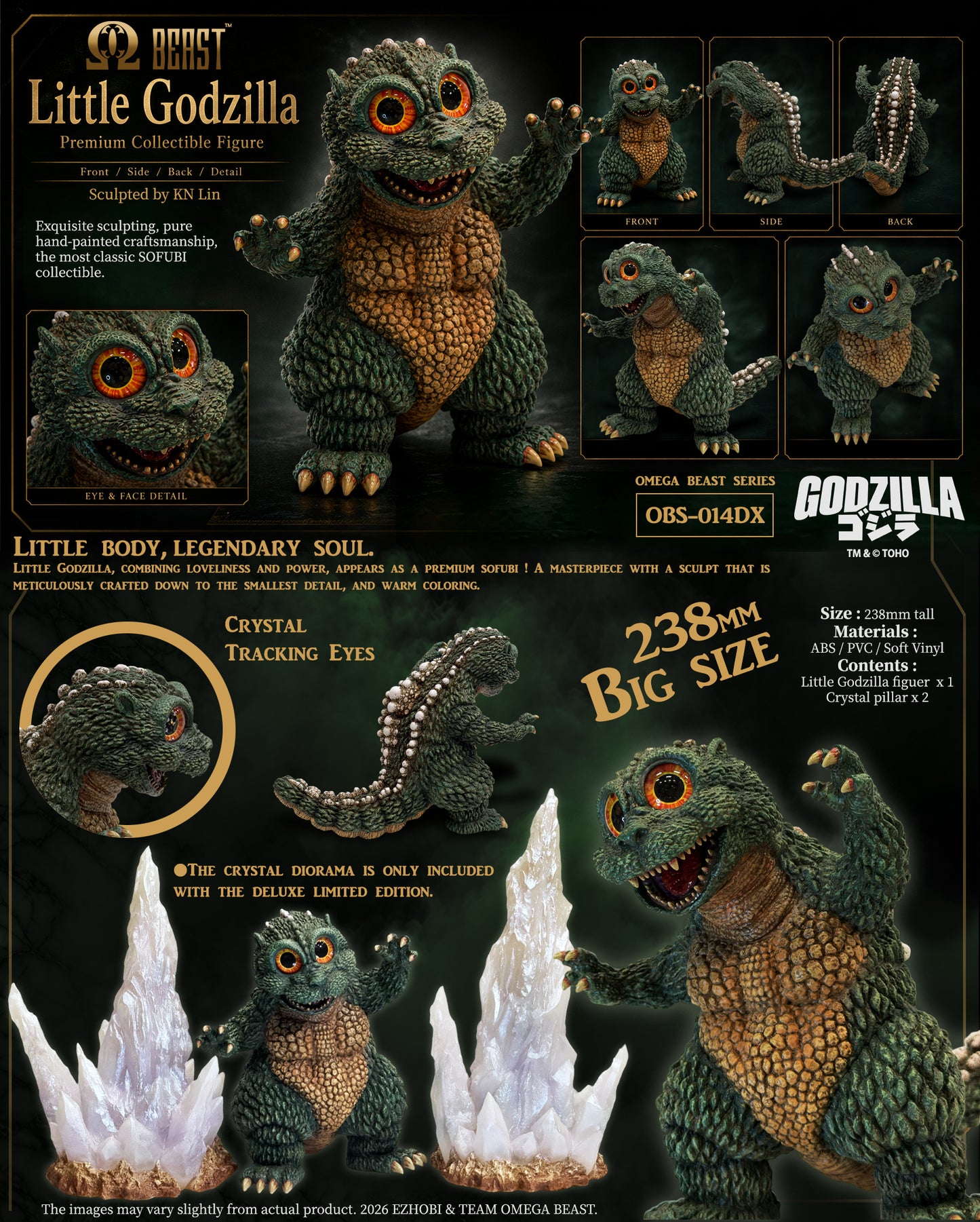EZHobi Omega Beast Little Godzilla DX - 014DX