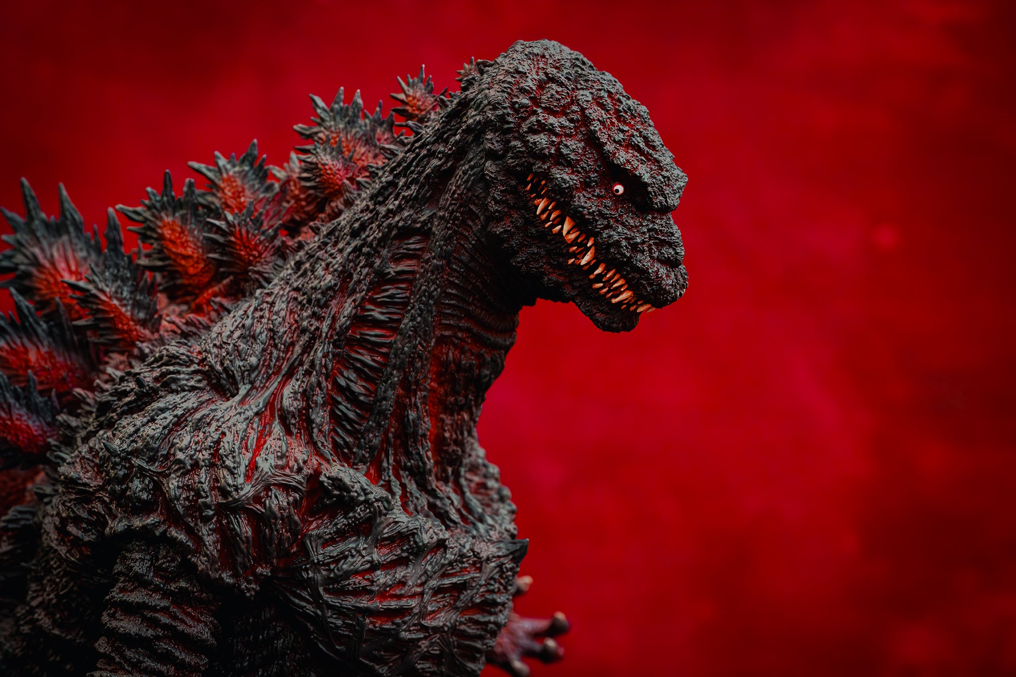 Omega Beast Shin Godzilla Kamakura Landing Solid Red Version