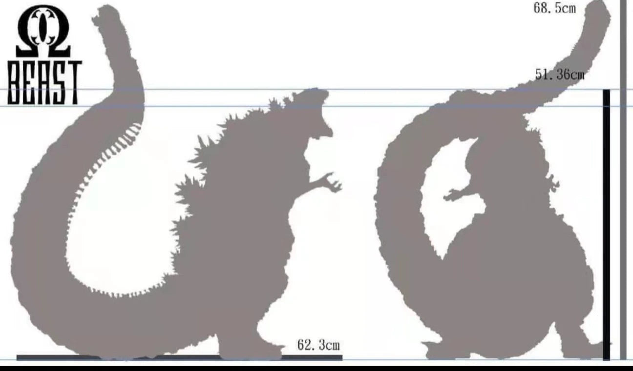 EZHobi Omega Beast Shin Godzilla Awakening Version