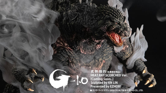 EZHobi Alpha Kaiju Godzilla Minus One Godzilla Heat Ray Scorched Ver. with Smoke Effects - US Godzilla Store Exclusive Buying Service
