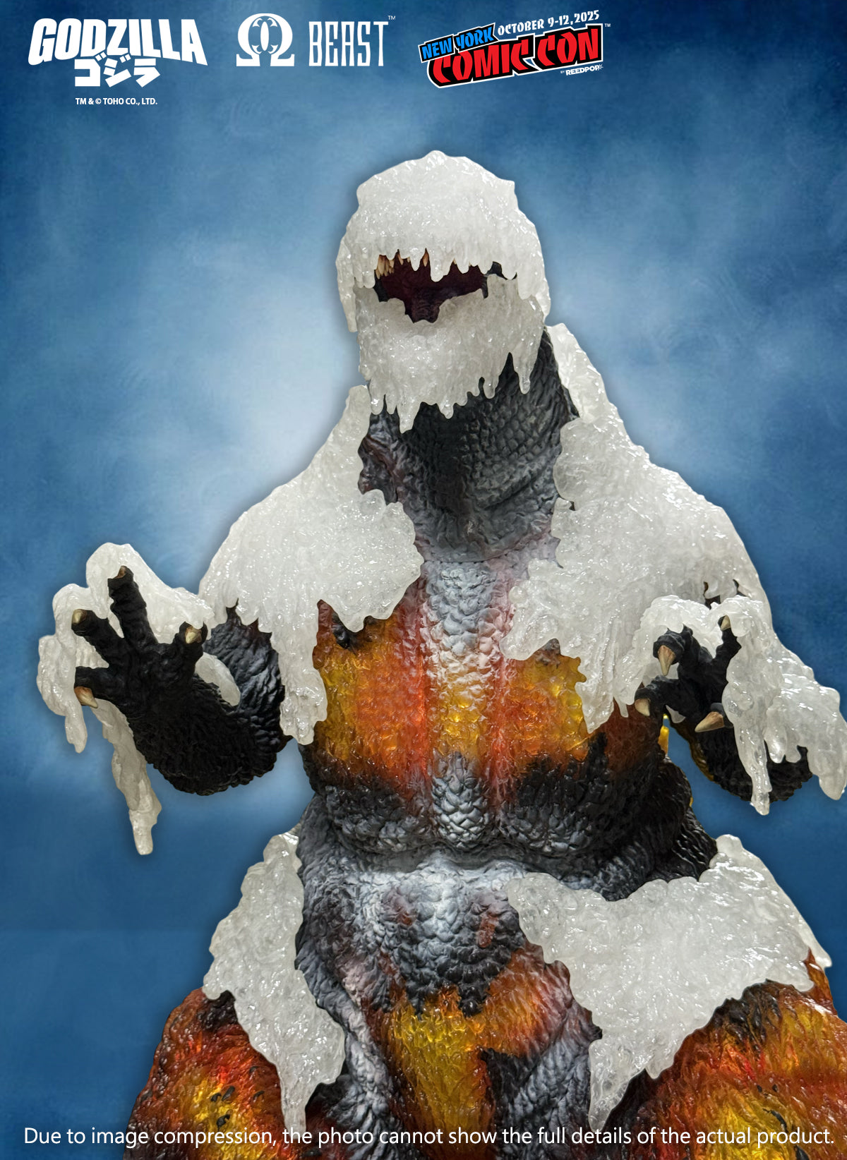 NYCC 2025 Exclusive EZHobi Omega Beast Frozen Burning Godzilla 1995 (BUYING SERVICE)