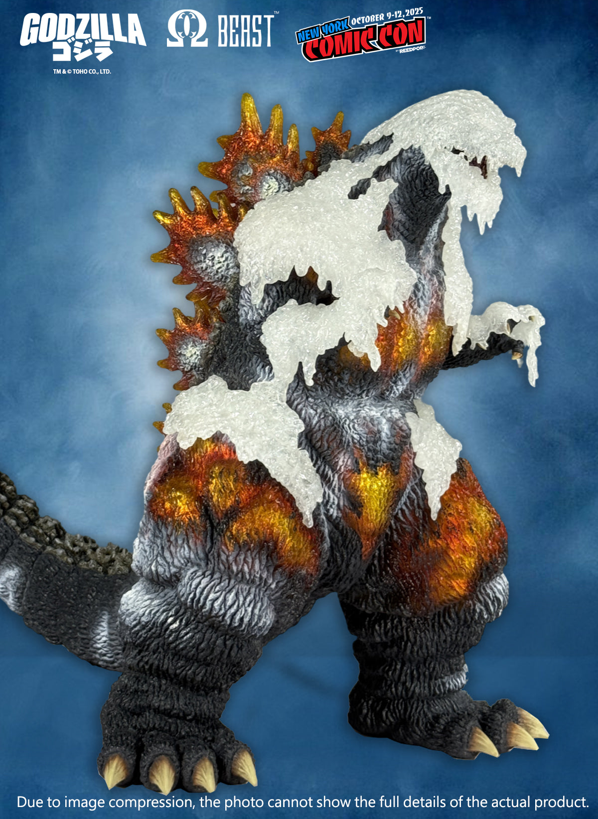NYCC 2025 Exclusive EZHobi Omega Beast Frozen Burning Godzilla 1995 (BUYING SERVICE)