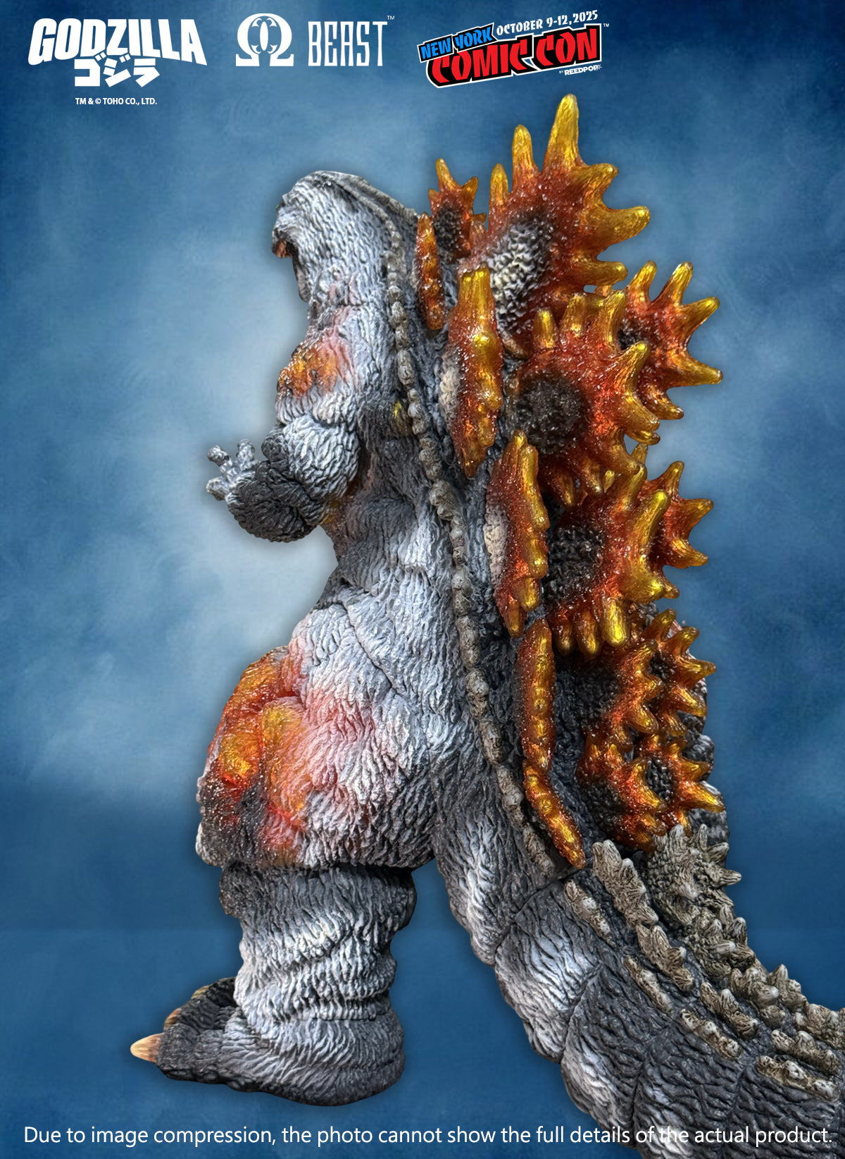 NYCC 2025 Exclusive EZHobi Omega Beast Frozen Burning Godzilla 1995 (BUYING SERVICE)