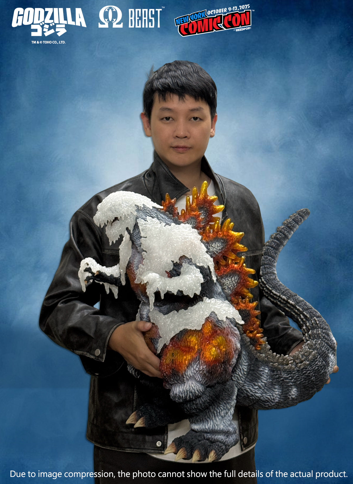 COMING SOON! NYCC 2025 Exclusive EZHobi Omega Beast Frozen Burning Godzilla 1995