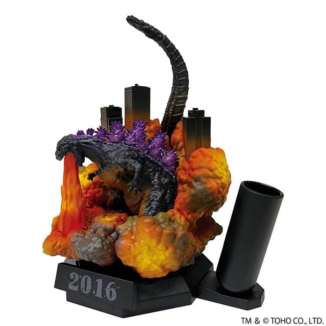 Godzilla Desktop Monster Pen Stand - Set of 4 (1954, 1995, 2016, 2023)