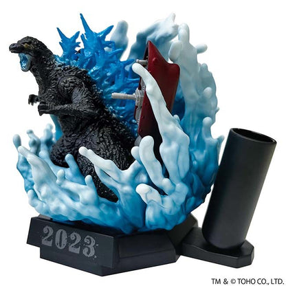 Godzilla Desktop Monster Pen Stand - Set of 4 (1954, 1995, 2016, 2023)