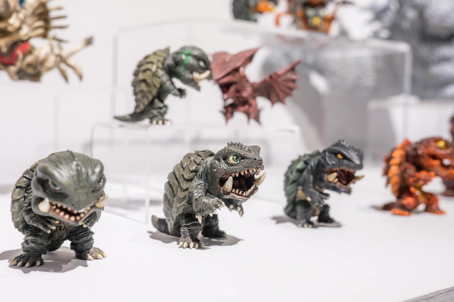 EZHobi Eggmon Gamera Box of 18 including secret figures