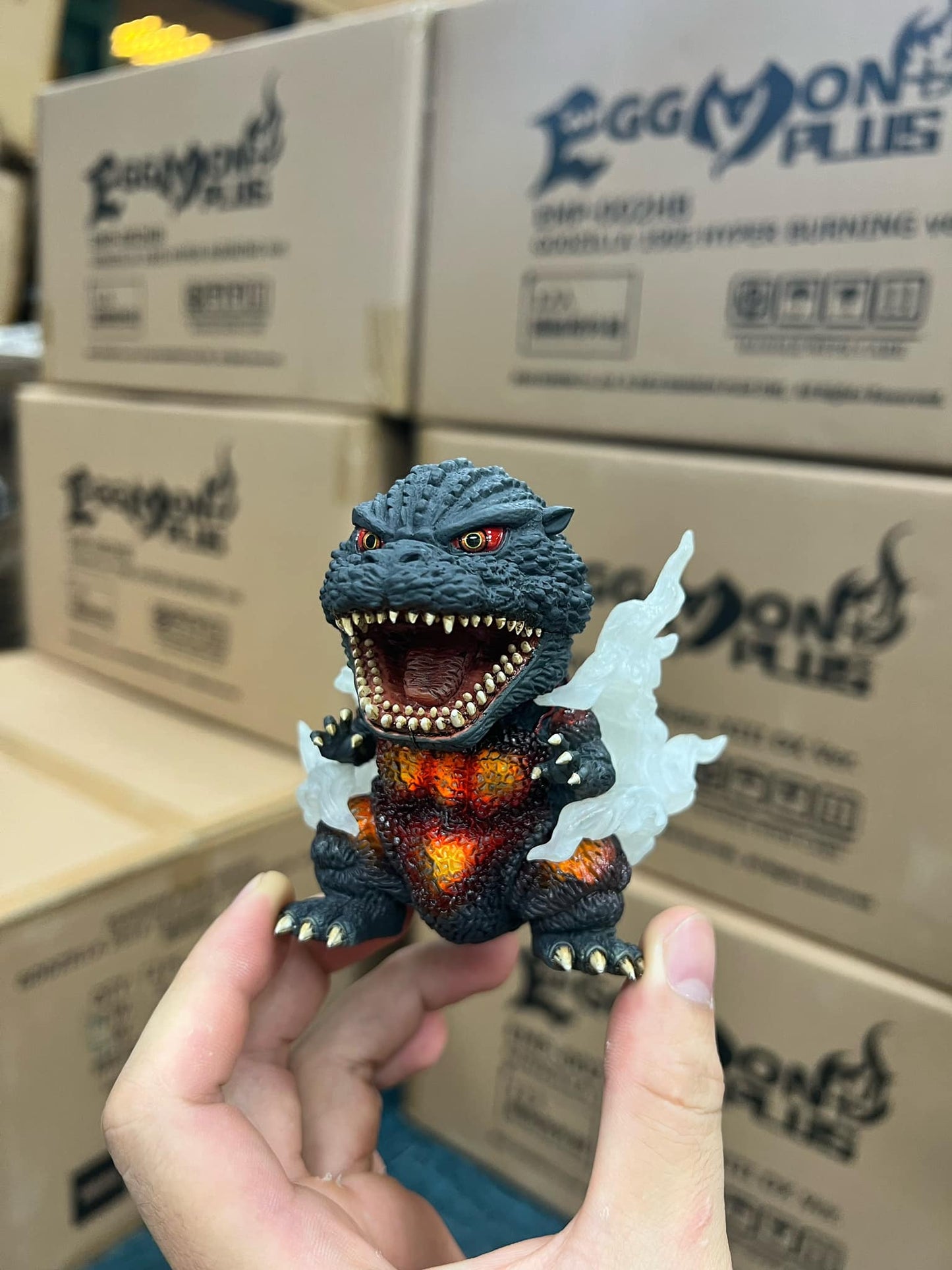 EZHobi Eggmon Plus Hyper Burning Godzilla 1995