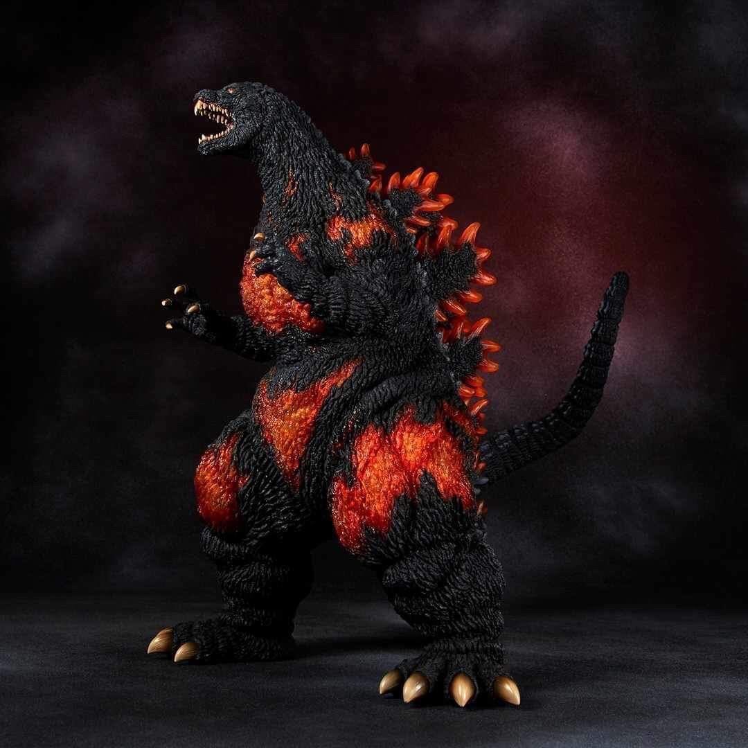 Kaiyodo Mega Sofvi Godzilla Burning Godzilla 1995