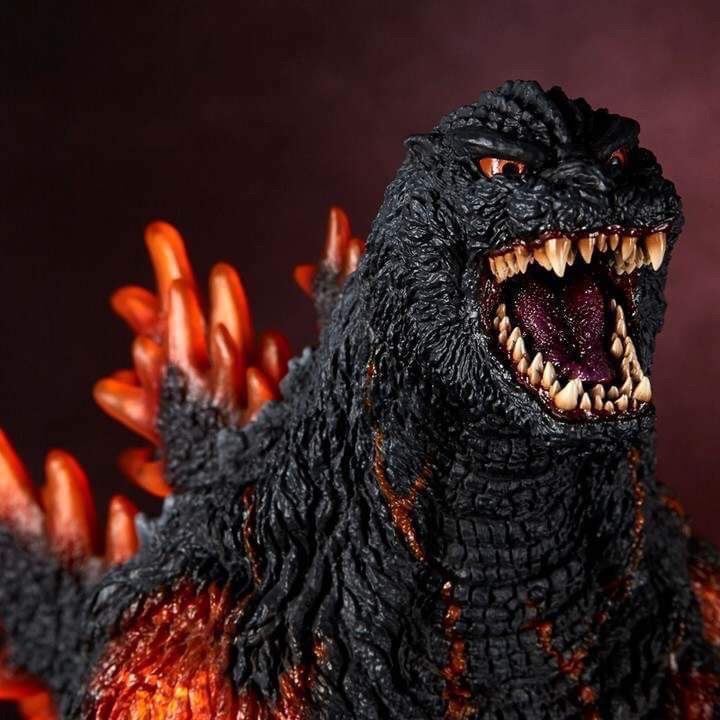 Kaiyodo Mega Sofvi Godzilla Burning Godzilla 1995