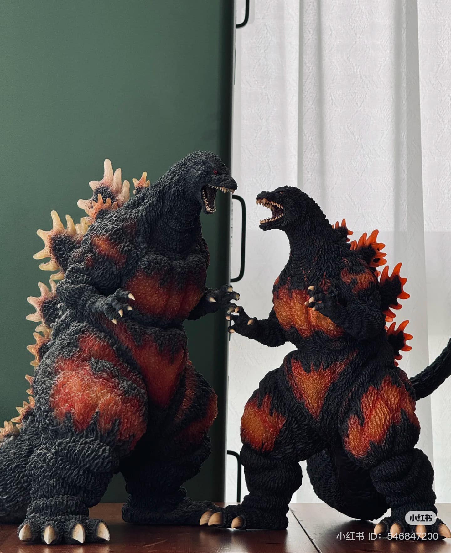 Kaiyodo Mega Sofvi Godzilla Burning Godzilla 1995