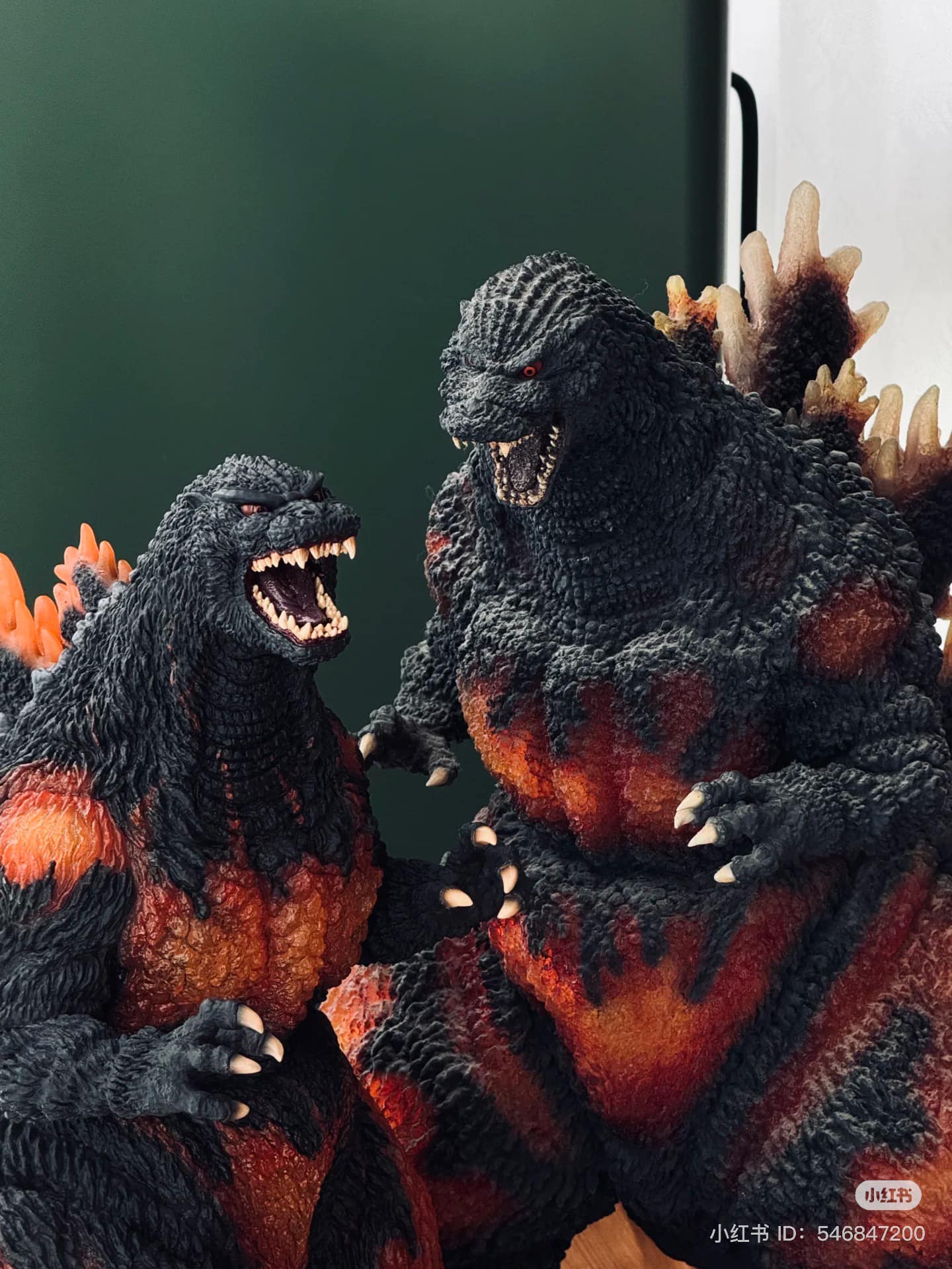 Kaiyodo Mega Sofvi Godzilla Burning Godzilla 1995