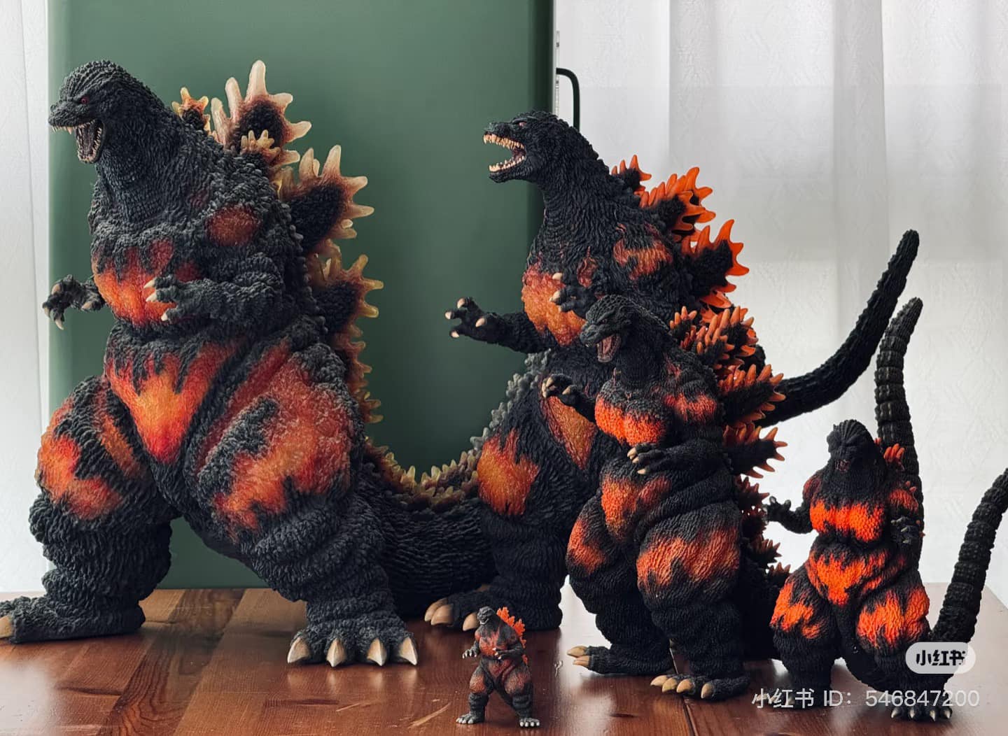 Kaiyodo Mega Sofvi Godzilla Burning Godzilla 1995