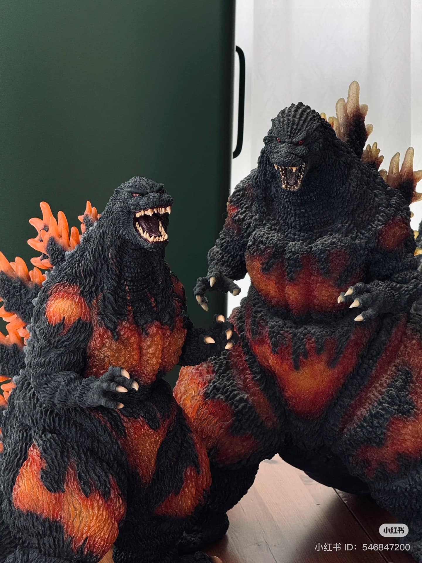 Kaiyodo Mega Sofvi Godzilla Burning Godzilla 1995