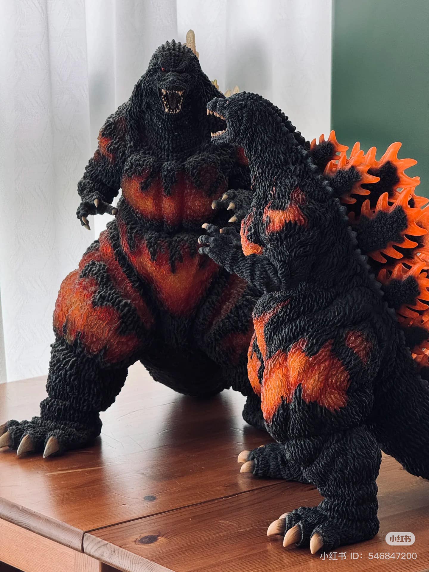 Kaiyodo Mega Sofvi Godzilla Burning Godzilla 1995