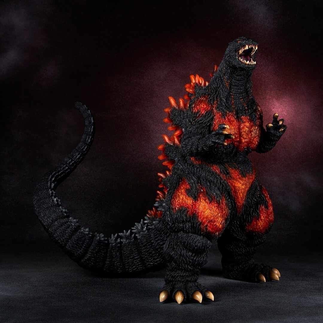 Kaiyodo Mega Sofvi Godzilla Burning Godzilla 1995