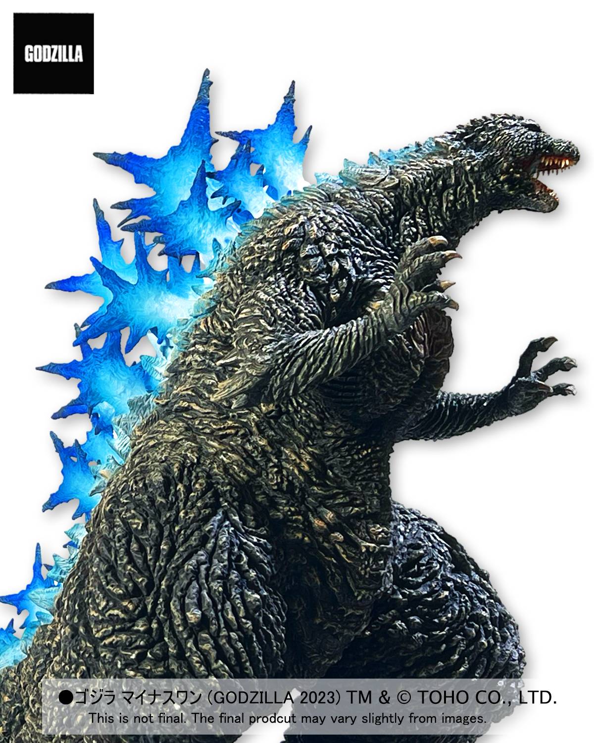 EZHobi Alpha Kaiju Series Godzilla Minus One Heat Ray Glow in the Dark Ver