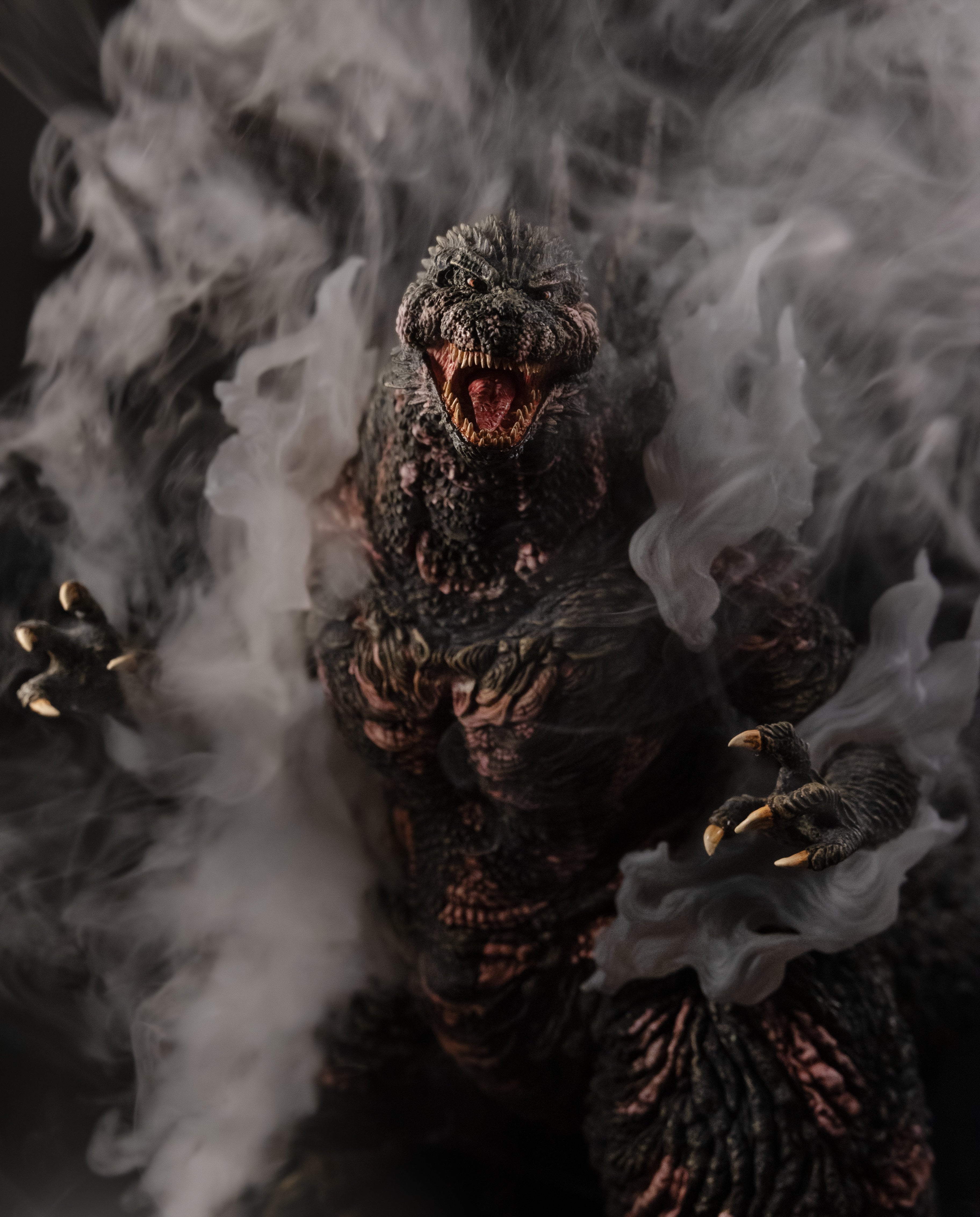 Alpha Kaiju Godzilla Minus One Heat Ray Scorched Version