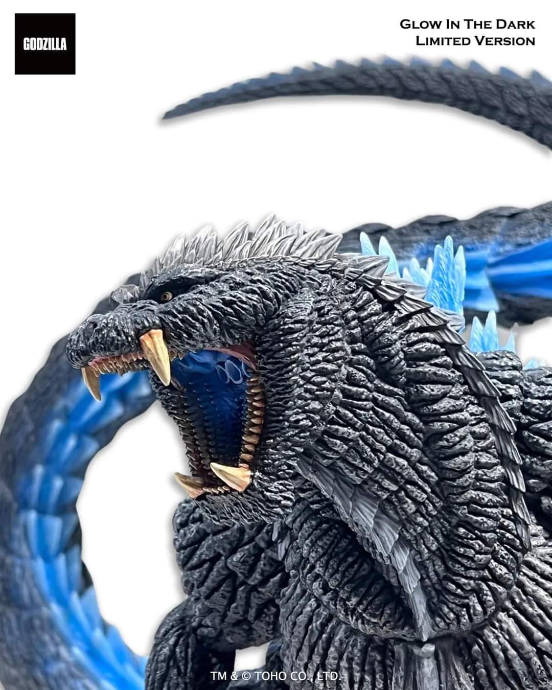 EZHobi Omega Beast Godzilla Ultima Heat Ray Glow in the Dark Version
