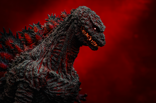 EZHobi Omega Beast Shin Godzilla Kamakura Landing Solid Red Version