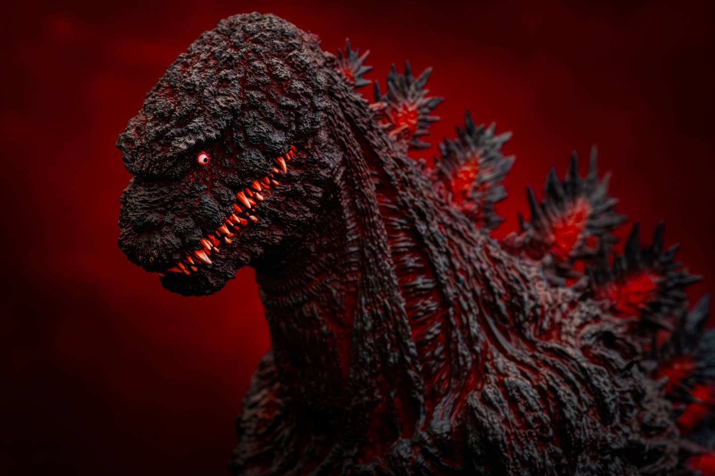 EZHobi Omega Beast Shin Godzilla Kamakura Landing Solid Red Version