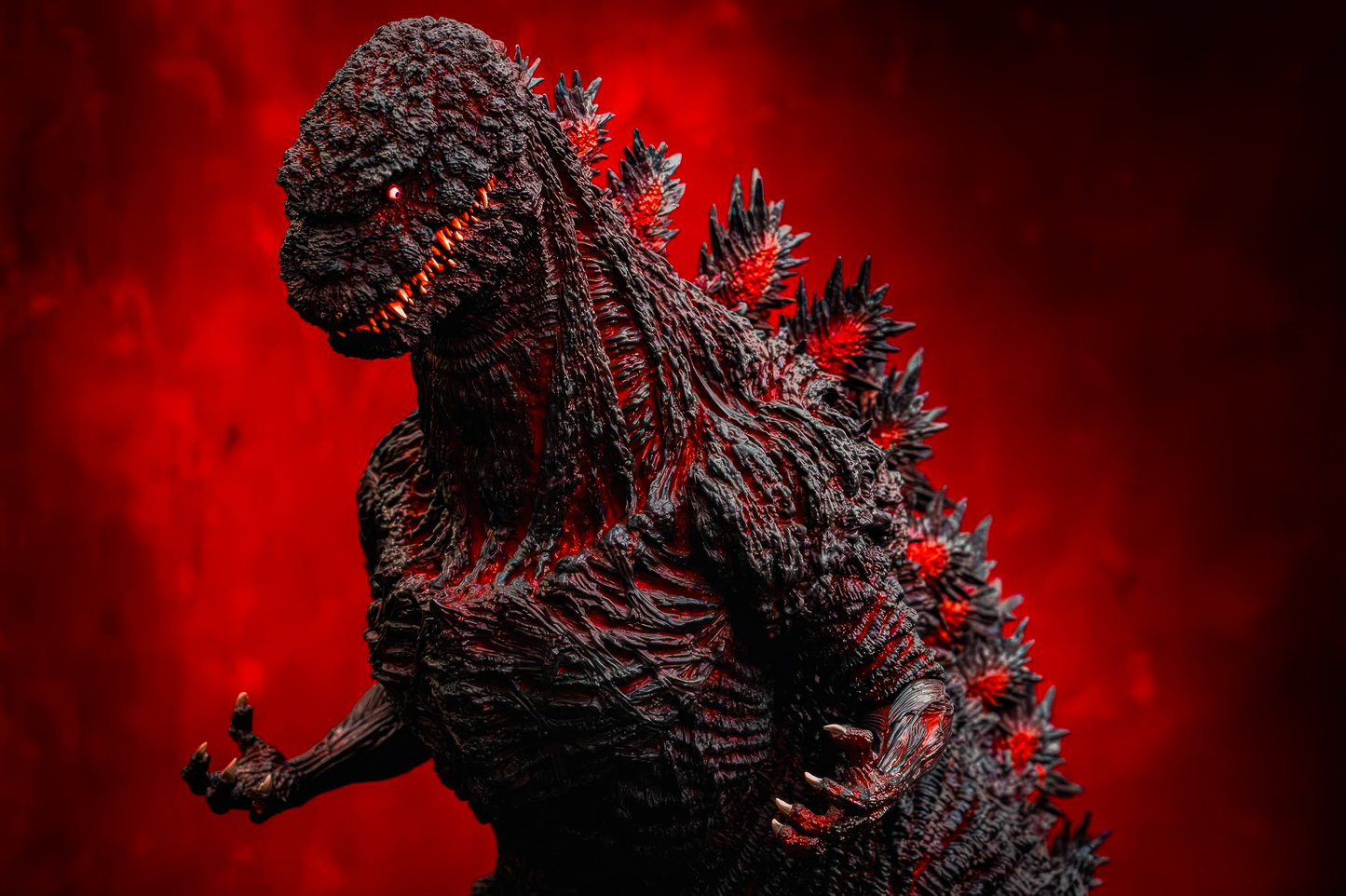 EZHobi Omega Beast Shin Godzilla Kamakura Landing Solid Red Version