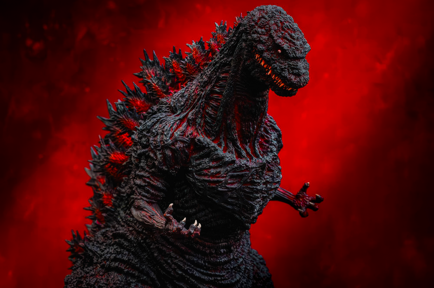 EZHobi Omega Beast Shin Godzilla Kamakura Landing Solid Red Version