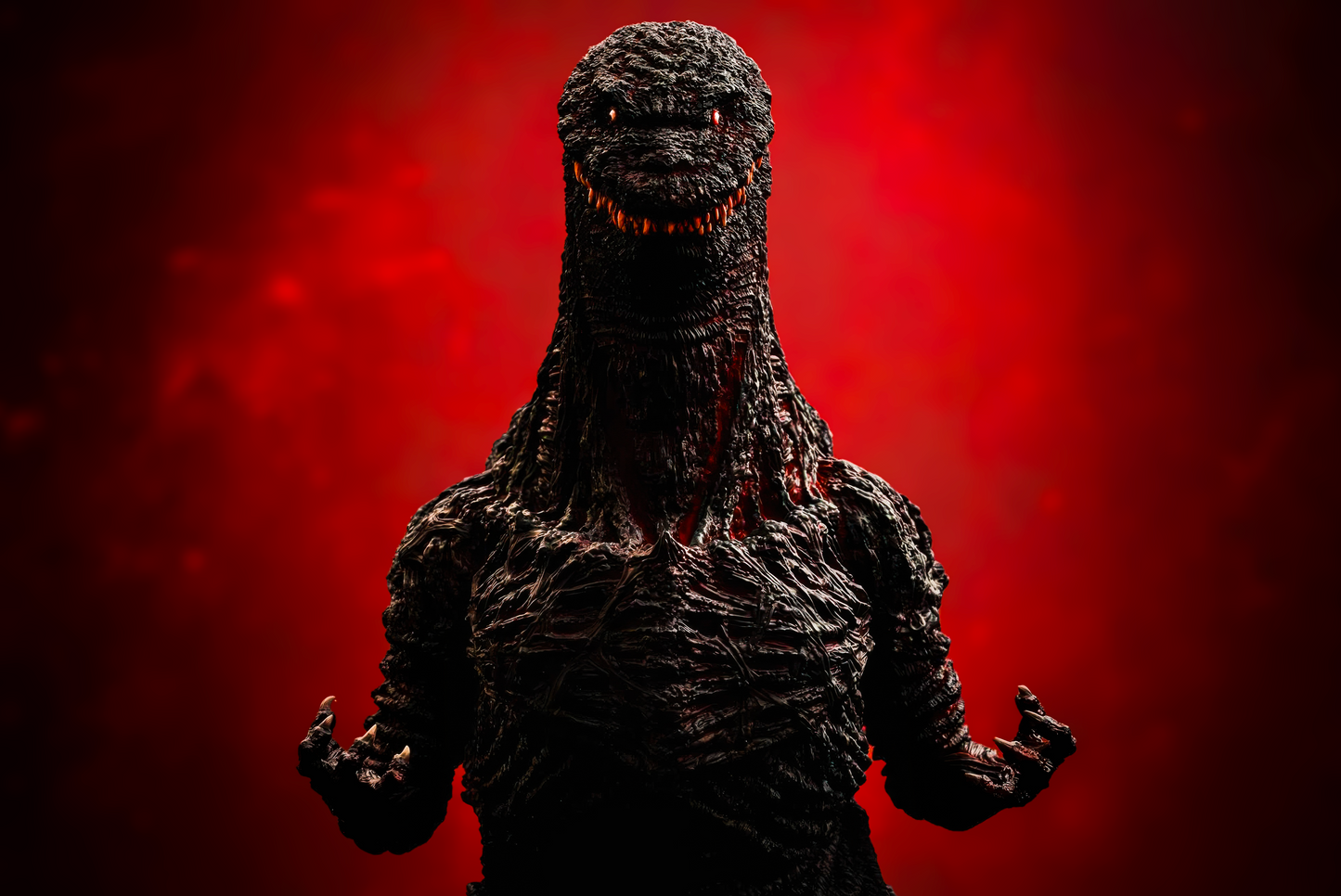 EZHobi Omega Beast Shin Godzilla Kamakura Landing Solid Red Version