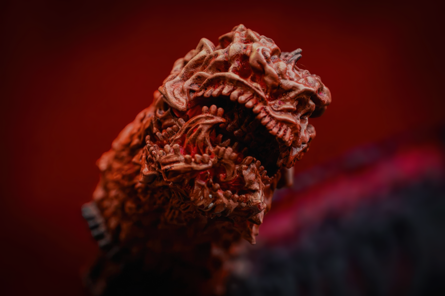 EZHobi Omega Beast Shin Godzilla Kamakura Landing Solid Red Version