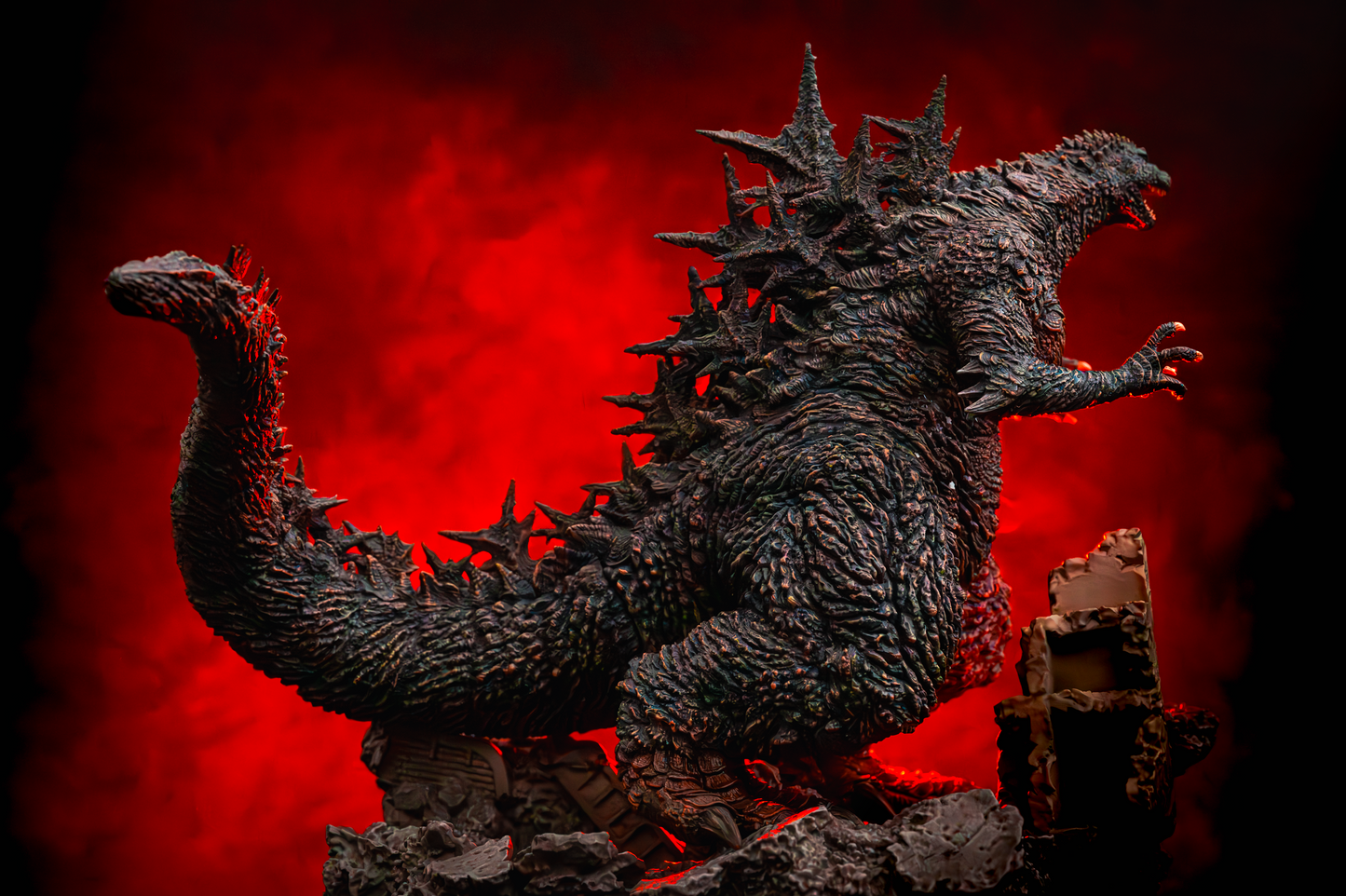 EZHobi Alpha Kaiju Series Godzilla Minus One Ginza Attack Train Biter Ver