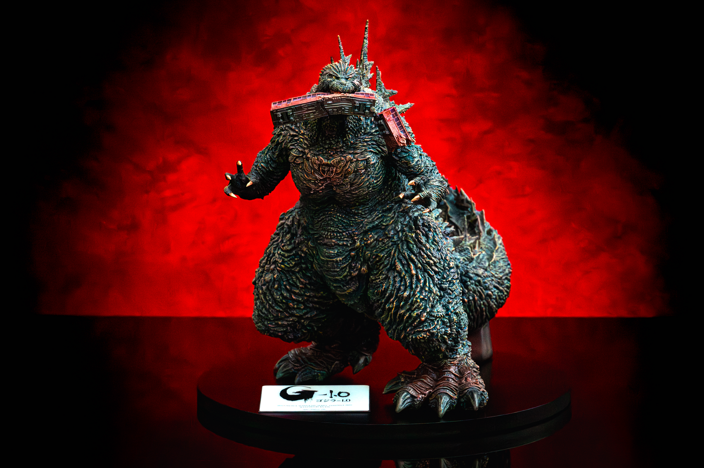 EZHobi Alpha Kaiju Series Godzilla Minus One Ginza Attack Train Biter Ver