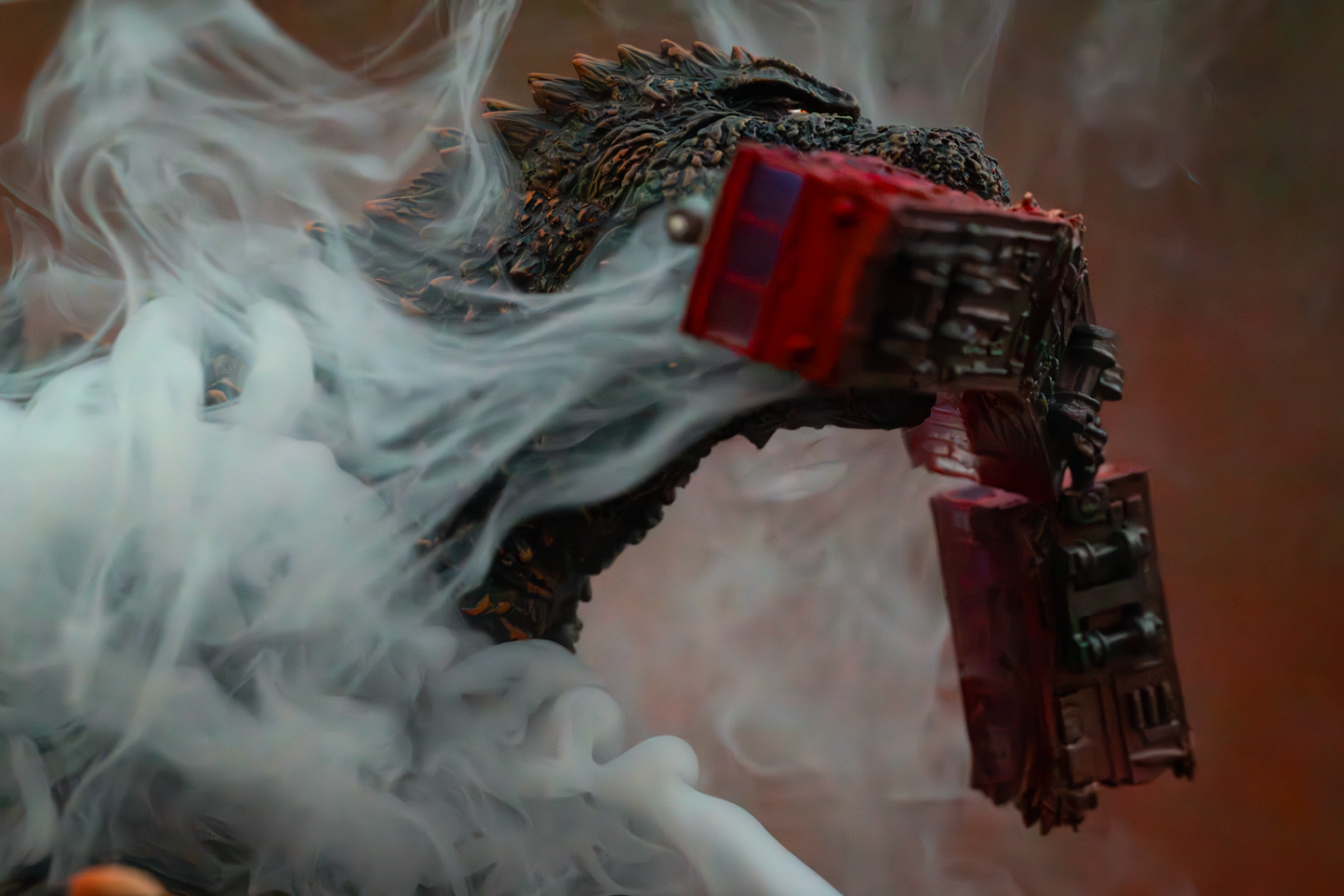 EZHobi Alpha Kaiju Series Godzilla Minus One Ginza Attack Train Biter Ver