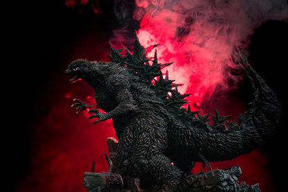 EZHobi Alpha Kaiju Series Godzilla Minus One Ginza Attack Train Biter Ver