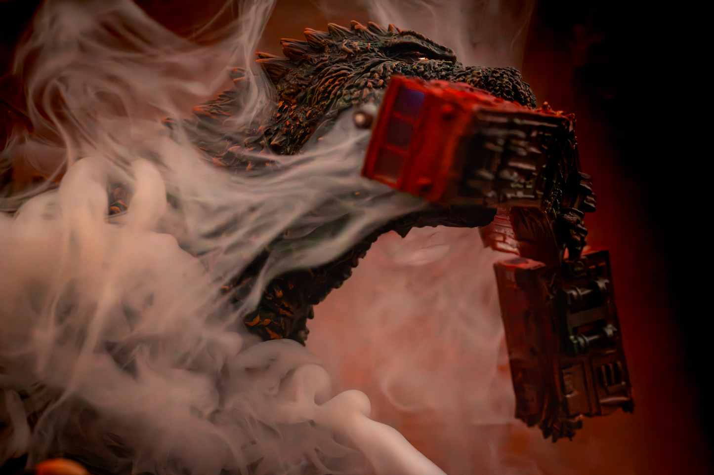 EZHobi Alpha Kaiju Series Godzilla Minus One Ginza Attack Train Biter Ver