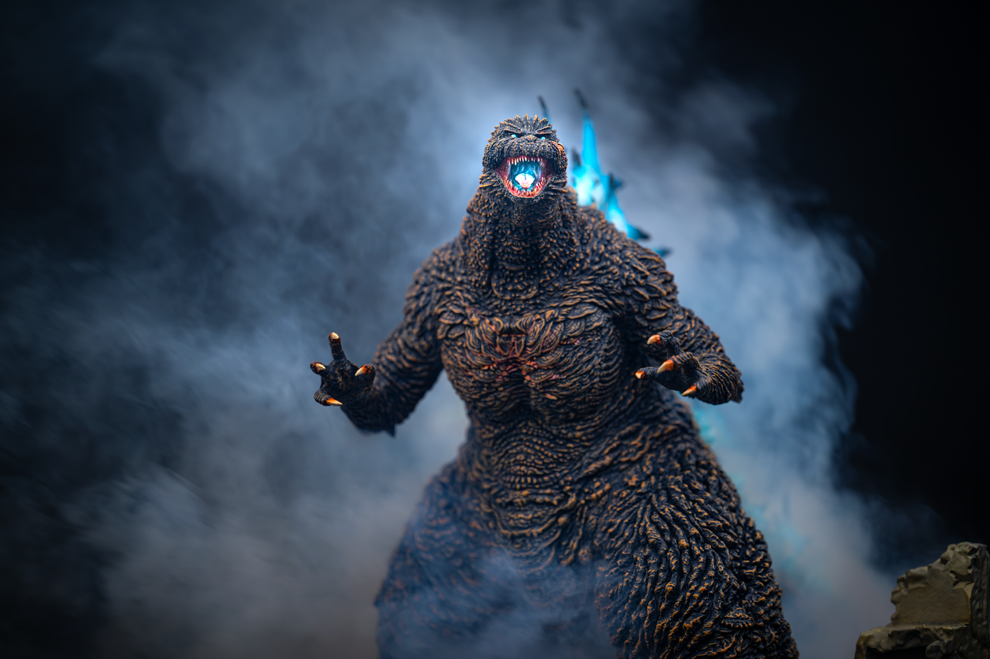 EZHobi Alpha Kaiju Series Godzilla Minus One Heat Ray Glow in the Dark Ver
