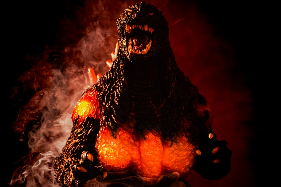 Kaiyodo Mega Sofvi Godzilla Burning Godzilla 1995