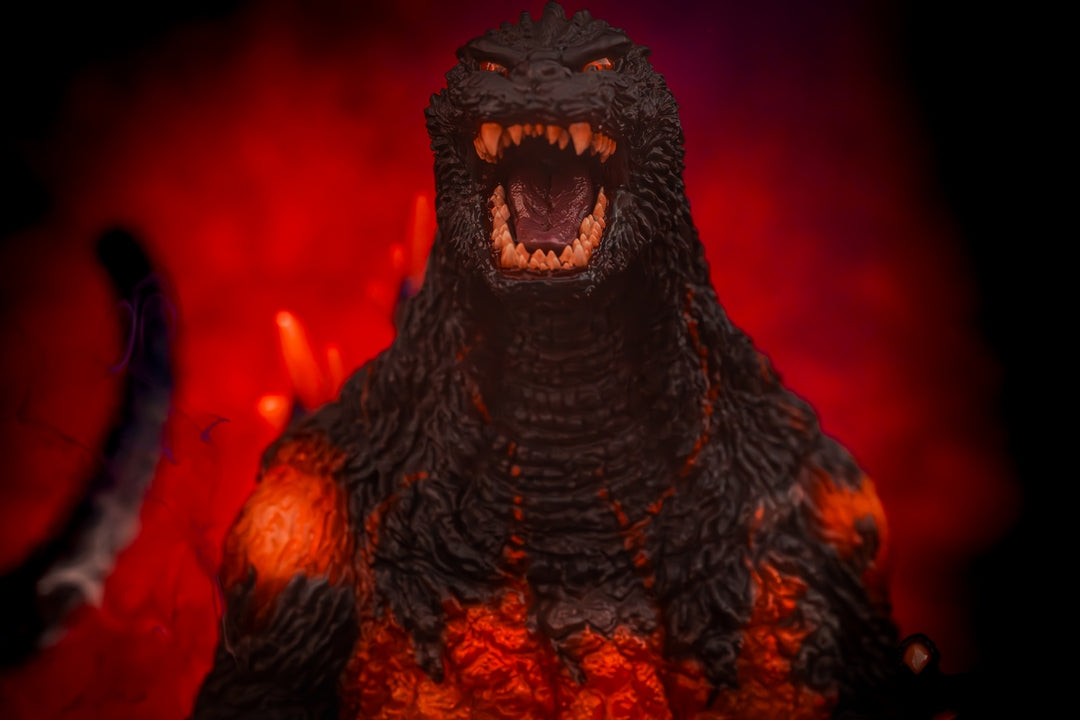 Kaiyodo Mega Sofvi Godzilla Burning Godzilla 1995