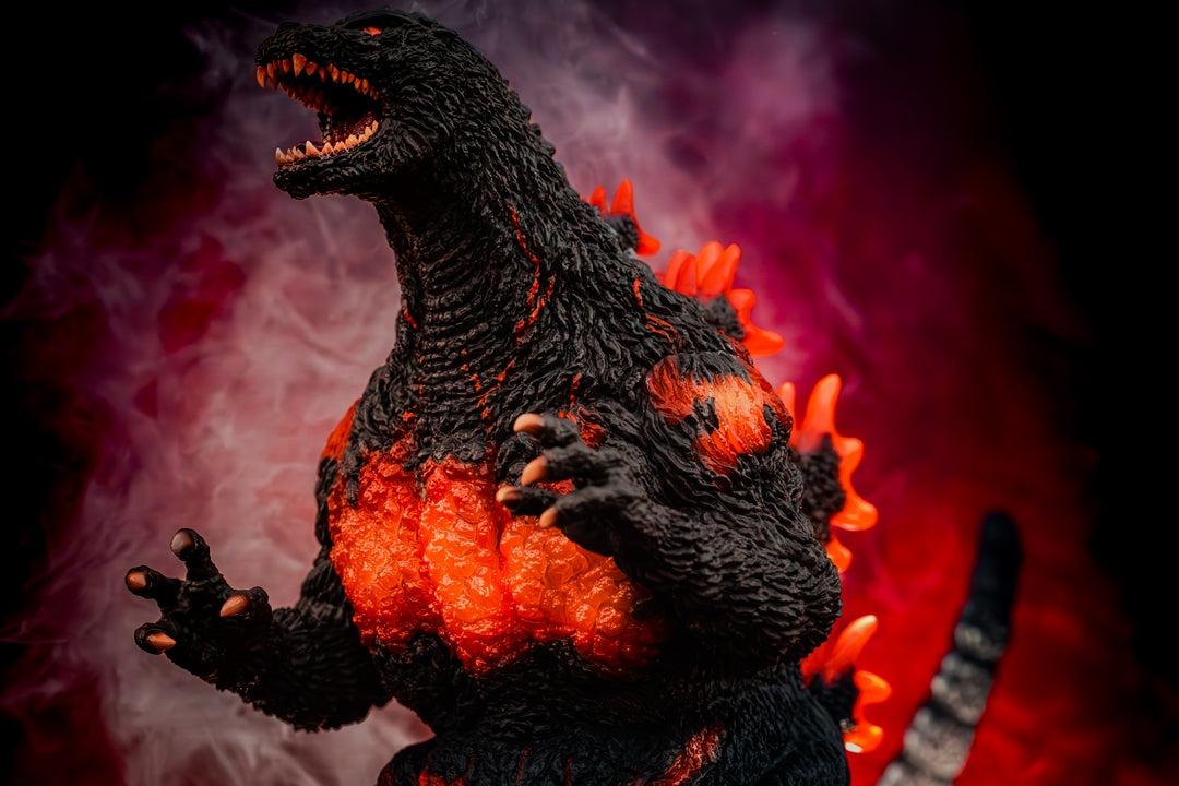 Kaiyodo Mega Sofvi Godzilla Burning Godzilla 1995