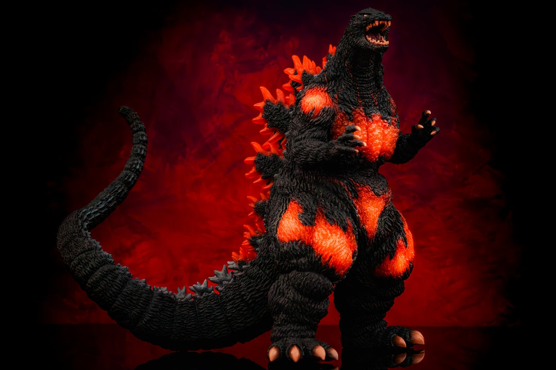 Kaiyodo Mega Sofvi Godzilla Burning Godzilla 1995