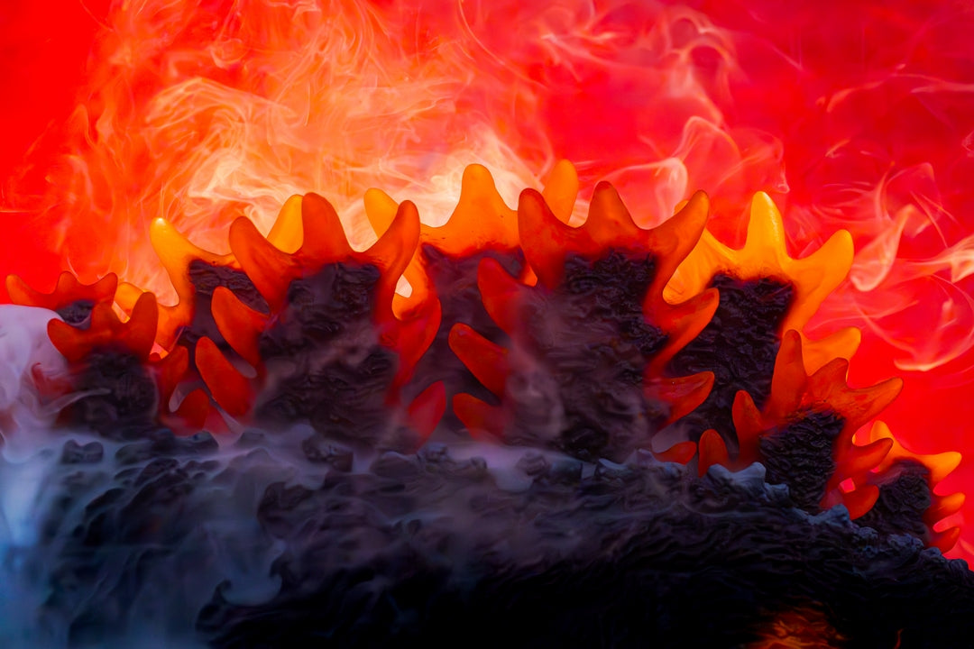 Kaiyodo Mega Sofvi Godzilla Burning Godzilla 1995