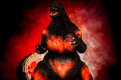 Kaiyodo Mega Sofvi Godzilla Burning Godzilla 1995