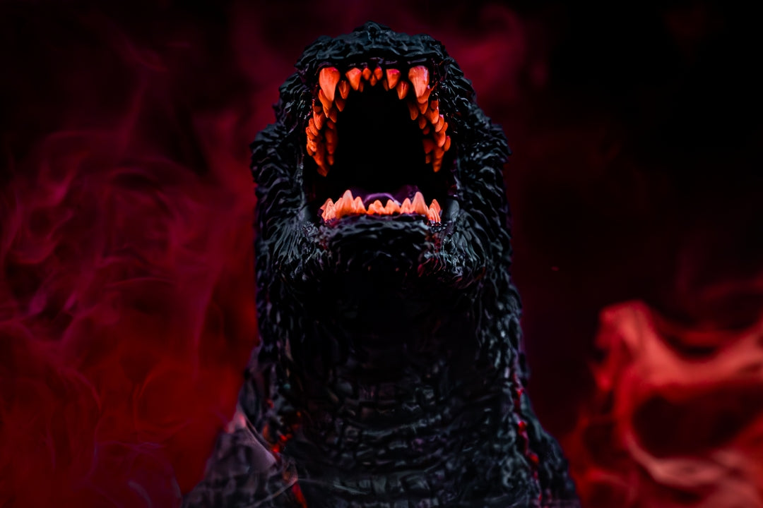 Kaiyodo Mega Sofvi Godzilla Burning Godzilla 1995