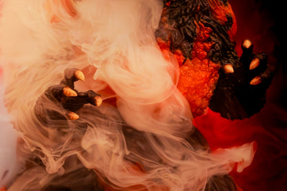 Kaiyodo Mega Sofvi Godzilla Burning Godzilla 1995