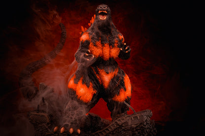 Kaiyodo Mega Sofvi Godzilla Burning Godzilla 1995