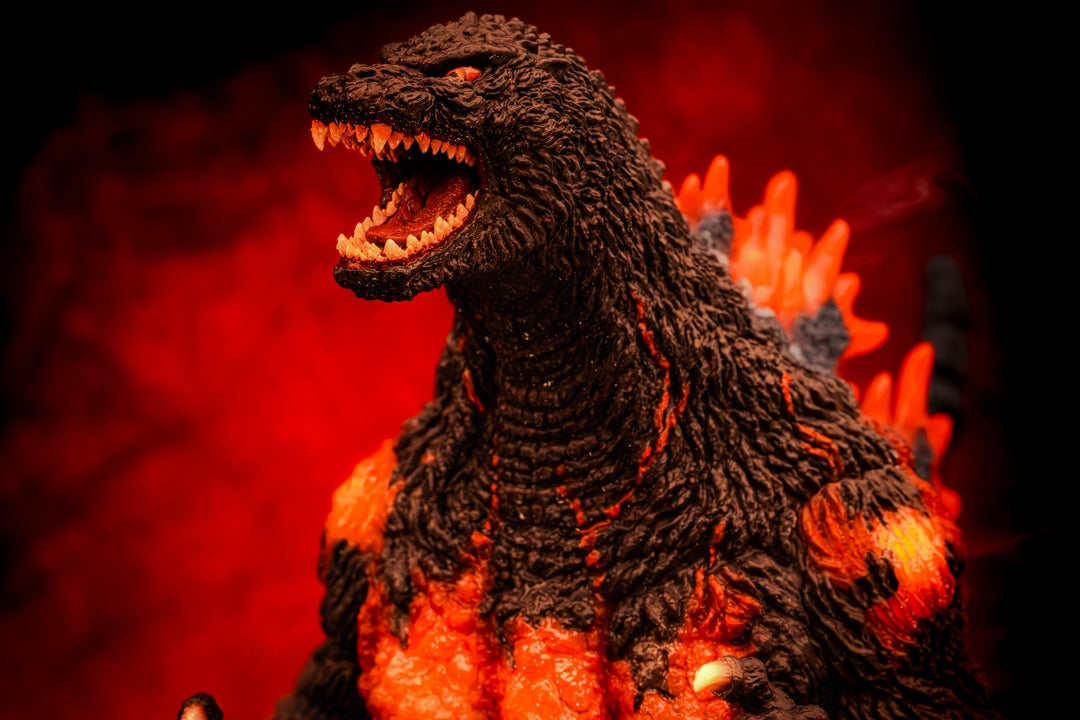 Kaiyodo Mega Sofvi Godzilla Burning Godzilla 1995