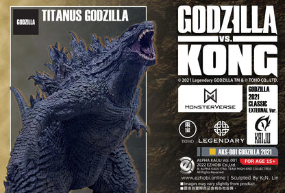 Alpha Kaiju Godzilla 2021 Classic External