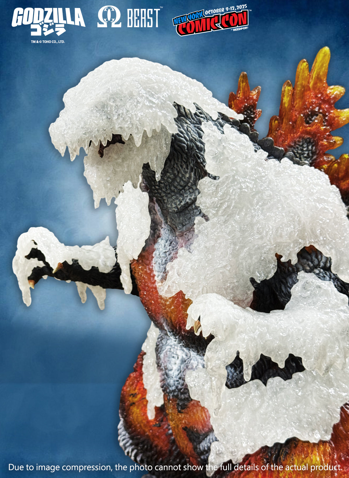 NYCC 2025 Exclusive EZHobi Omega Beast Frozen Burning Godzilla 1995 (BUYING SERVICE)
