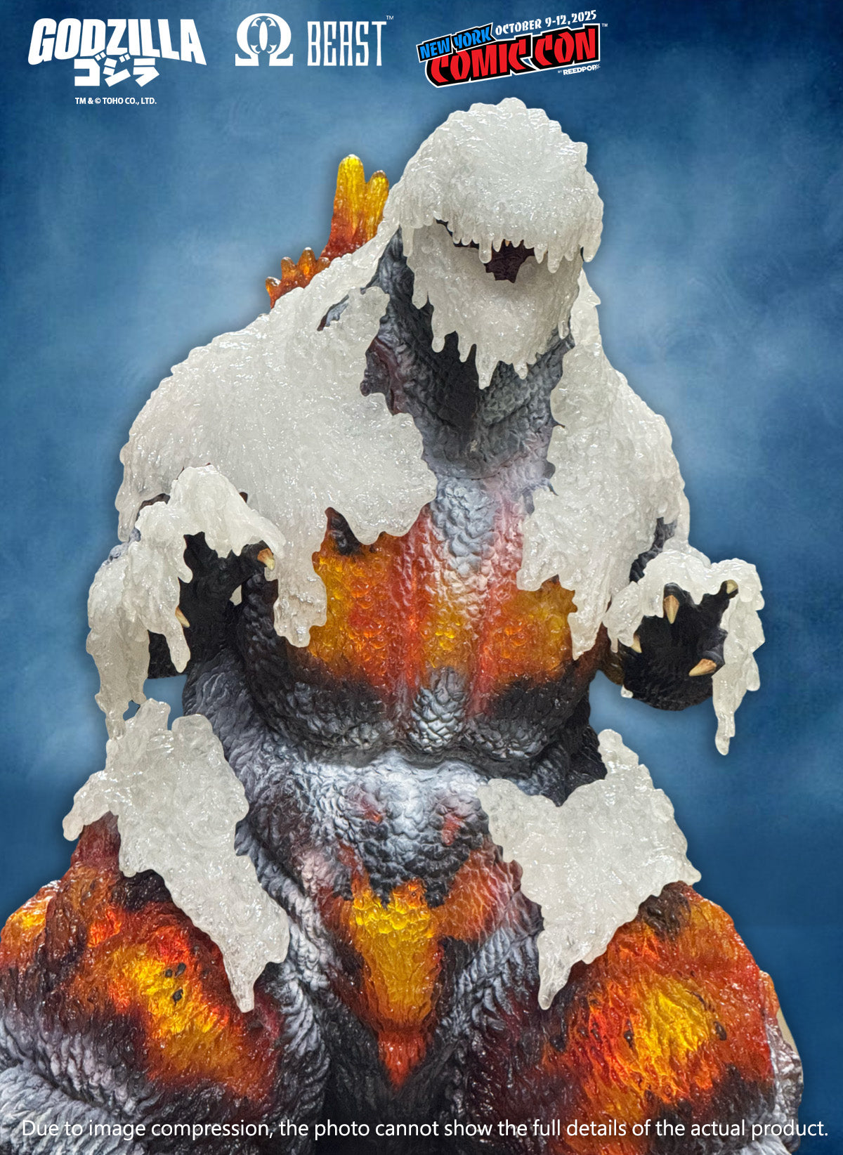 NYCC 2025 Exclusive EZHobi Omega Beast Frozen Burning Godzilla 1995 (BUYING SERVICE)